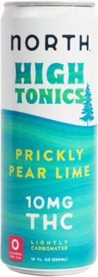 North Canna Co - High Tonics Prickly Pear Lime 10mg Thc