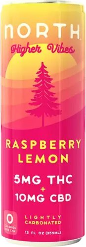 North Higher Vibes Raspberry Lemon 5mg