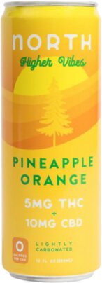 North Canna Co - Higher Vibes Pineapple Orange 5mg Thc
