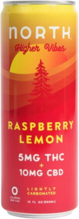 North Canna Co - Higher Vibes Raspberry Lemon 5mg Thc