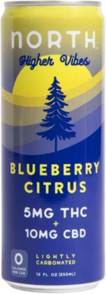 North Canna Co - Higher Vibes Blueberry Citrus 5mg THC