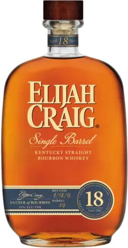 Elijah Craig Single Barrel 18 Year