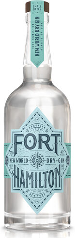 Fort Hamilton Copper Pot Still Non Chill Filtered New World Dry Gin