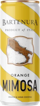 BARTENURA ORANGE MIMOSA CANS  4 PK