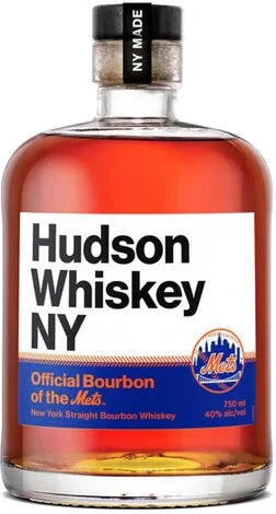 Hudson Whiskey Years Old Official Bourbon Of The Mets New York Straight Bourbo