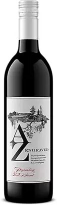A To Z Engraved Proprietary Red Blend