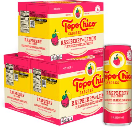 Topo Chico Raspberry Lemon