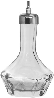Silver Bitters Bottle