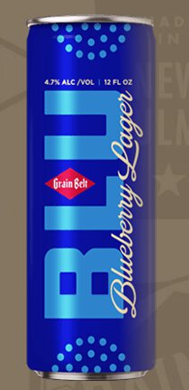 Grain Belt Blueberry Lager