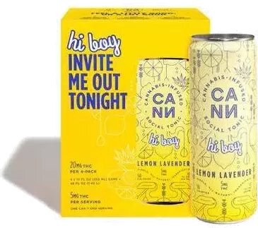 Cann Lemon Lavender 5mg Thc 10mg Cbd