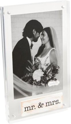 Acrylic Mr And Mrs Frame