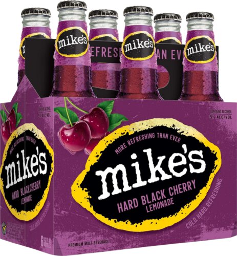 Mikes Hard Black Cherry Lemonade Bottle