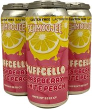 Imprint Schmoojee Puffcello Raspberry White Peach
