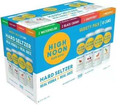 High Noon Hard Seltzer Variety 8 Pack