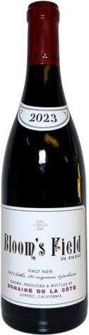 Bloom's Field Pinot Noir Domaine De La Cote Santa Rita Hills