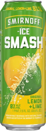 Smirnoff Ice Smash Lemon & Lime Can