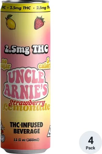Uncle Arnie's Strawberry Lemonade 5mg
