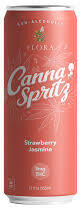 Canna Spritz 3mg Thc Strawberry Jasmine Seltzer