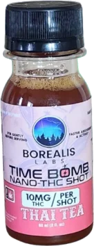 BOREALIS THAI TEA SHOT 10MG THC 2OZ