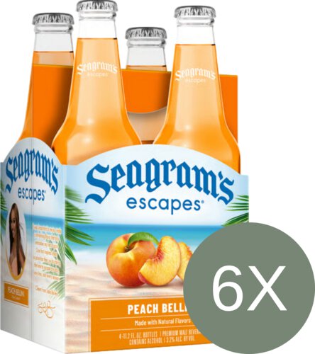 Seagram's Escapes Peach Bellini Bottle