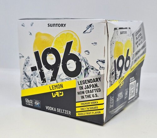 -196 Lemon Vodka Seltzer