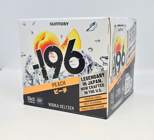 -196 Suntory Peach Vodka Seltzer
