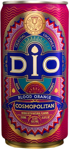 Dio Blood Orange Cosmopolitan Cocktail Can