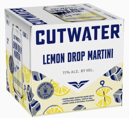 Cutwater Lemon Drop Martini Rtd