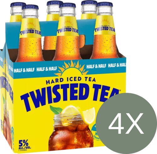 Twisted Tea Half & Half Hard Iced Tea Bottle