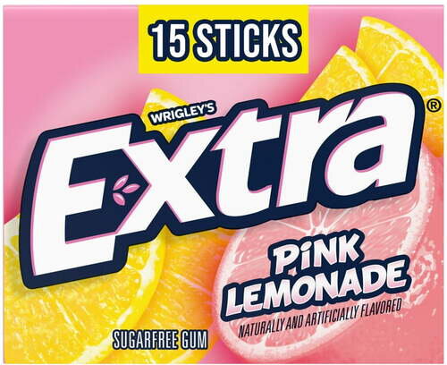 Extra Pink Lemonade Gum