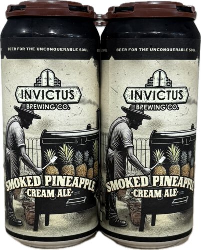 INVICTUS SMOKED PINEAPPLE 4CN 16OZ