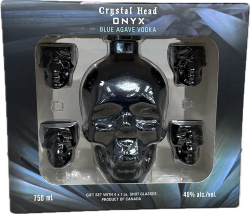 CRYSTAL HEAD GIFT SET 750ML