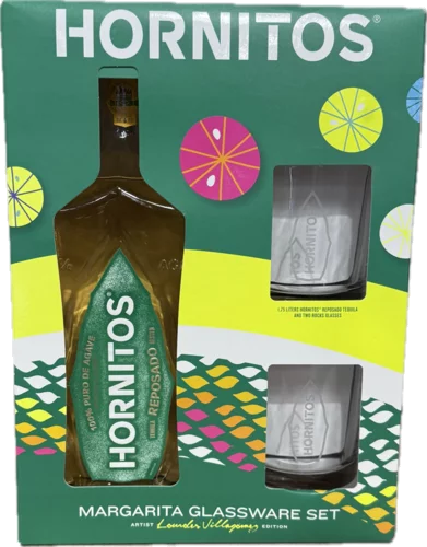 HORNITOS REPOSADO GIFT SET 1.75L
