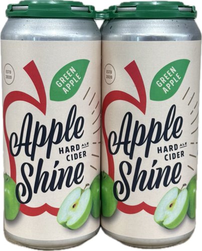INVICTUS GREEN APPLE SHINE 4CN 16OZ