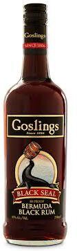 Gosling's Black Seal Rum Bermuda