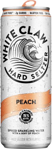 White Claw Hard Seltzer Peach