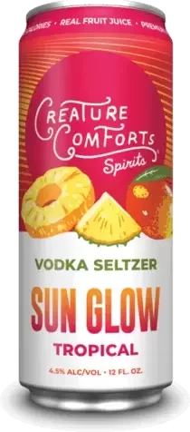 Creature Comforts Sun Glow Tropical Vodka Seltzer