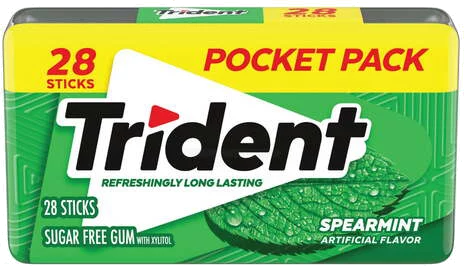 Trident Spearmint 28 Stick