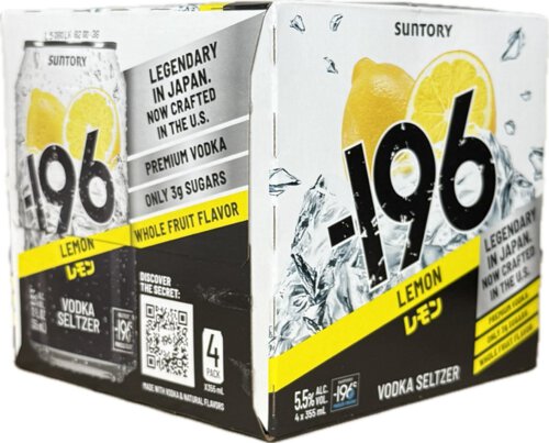 -196 VODKA LEMON 4CN