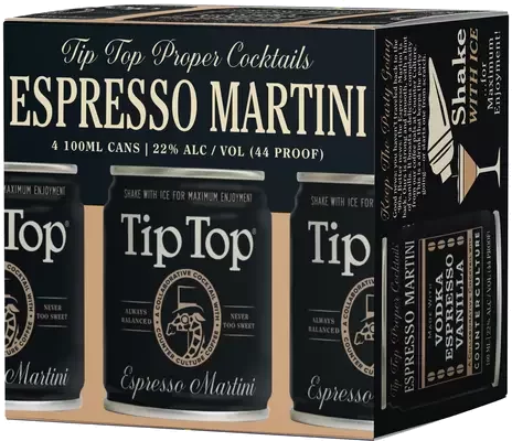 Tip Top Cocktails Espresso Martini