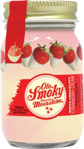 Ole Smoky White Chocolate & Strawberry Cream Moonshine