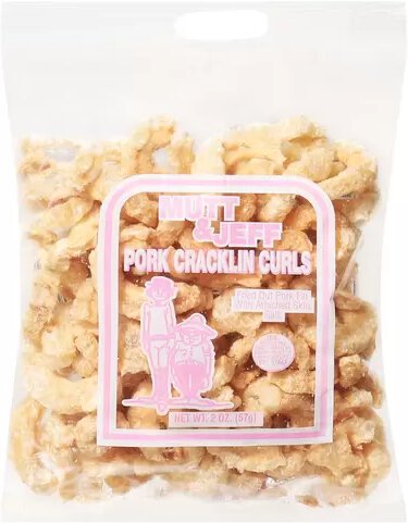 Mutt & Jeff Pork Cracklin Curl