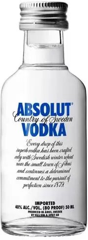 Absolut Vodka Mini 50ml