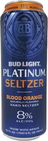 Bud Light Platinum Seltzer Blood Orange
