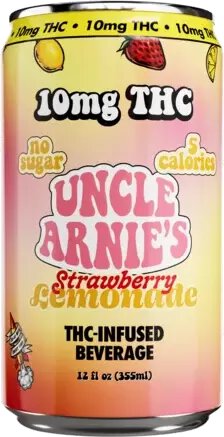 Uncle Arnies Strawberry Lemonade 10mg THC