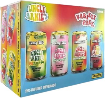 Uncle Arnies Variety Pack 10mg Thc