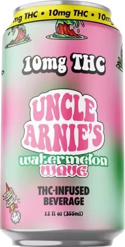 Uncle Arnies Watermelon Wave 10mg THC