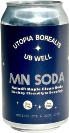 Utopia Borealis MN Maple Soda 5mg THC