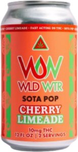 Wild Water Sota Pop Cherry Limeade 10mg THC