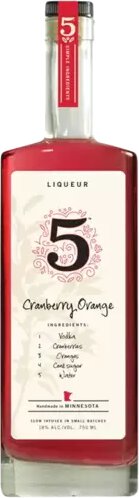 5 Cranberry Orange Liqueur